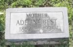 Adeline Best (Hulting) - Headstone