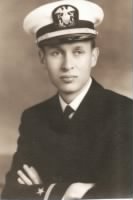 H Tracy Hall in Navy Uniform