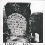 Thumbnail for Catherine Bremmer - Headstone