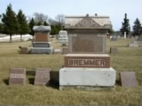 Henry Bremmer, Elizabeth Bremmer, and Baby "Unknown" - Headstone