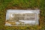 Mabel Mahala Best (Bennett) - Headstone