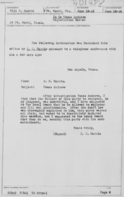Old German Files, 1909-21 > Thomas Andews (#8000-201478)