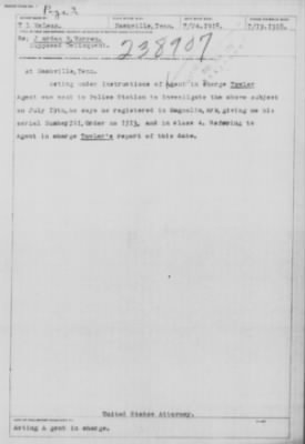 Old German Files, 1909-21 > Jordan B. Warren (#238907)