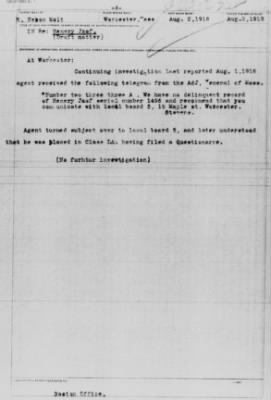 Old German Files, 1909-21 > Henery Jaof (#8000-256728)