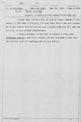 Old German Files, 1909-21 > Thomas Jamison (#234903)