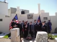 Corsican Memorial Plaque/Ceremony for the entire CREW loss 10 May'44