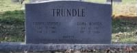 Tombstone of Sid Trundle