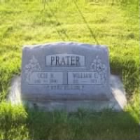 Headstone for William E. & Ocie Ham PRATER