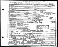 Arthur Wilson Weaver Death Certificate