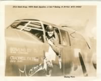 Lt Dan Bowling in his favorite B-25 "MAMA"  /Bowling Photo