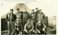 Warren Staley and crew in North Africa