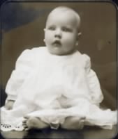 baby photo of Charles Holmes Arte ("RT") Yates