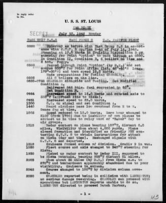 USS ST LOUIS > War Diary, 7/1-31/42 (Enc A)