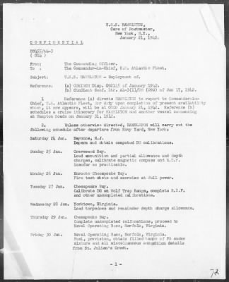 Thumbnail for USS HAMBLETON > War Diary, 4/1/42 to 5/31/42 (Enc A-E)