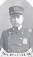 John Thomas O'Lalor, Police Captain, Station #5, Boston, Massachusetts