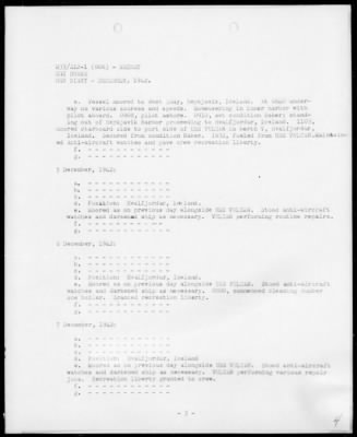 USCGC DUANE > War Diary, 12/1-31/42