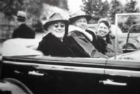 President Franklin D Roosevelt Superintendent Rogers and First Lady Eleanor Roosevelt