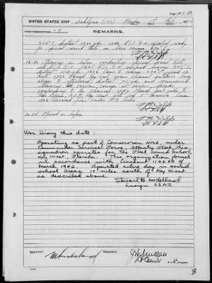 USS DAHLGREN > War Diary, 2/1-28/43