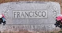 Francisco headstone