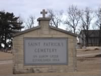 St Patrick's Cemeterywhere Joe Rests.