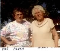 115-FH-FAMD-008b Flora Annie Miles Age 61 with Mother Mary Morris Miles Age 84 -- 1985.jpg