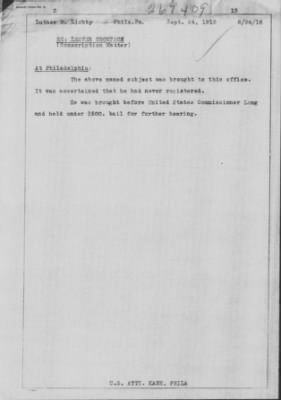 Old German Files, 1909-21 > Lester Thompson (#269409)