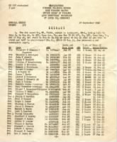 Special Orders # 198, 25 Sept 1946, HQ, Finance Training Center, Army Finance Center, St. Louis, MO