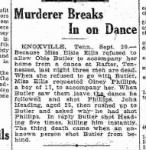 Murderer Breaks In On Dance