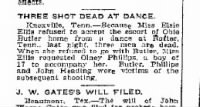Three Shot Dead At Dance