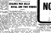 Jealous Man Kills Rival And Two Others