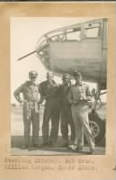 Sterling with his Pilot and Crew. 1944