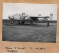 Lt Ditchey's 'main' SHIP, the B-25 "Puss N Boots"