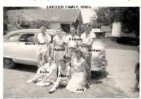 Laycock Family Picture, 1955