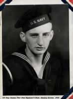 U.S.Navy Seaman First Class, Raymond H Ennis, Gunnery