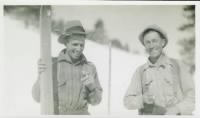 Jasper Miley and Henry Merema after rescuing the Nightingale family - January 1930.jpg