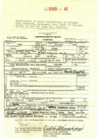 Thumbnail for Richard's death certificate