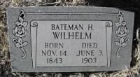 New Headstone for Bateman Haight Wilhelm