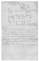 November 18, 1791 Plat of Land Owned by William Coram in Georgia
