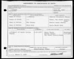 Thumbnail for Charity Elizabeth Chaney birth certificate