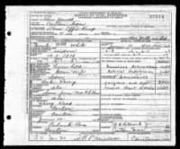Dora Effie Perry Knox death certificate