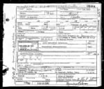 Perry Knox death certificate