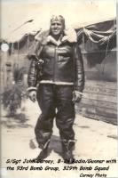 S/Sgt John Carney in his AAC Wool Suit, B-24 Radio/Gunner out of England/Africa