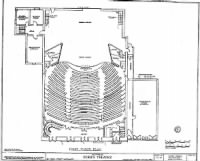 Plan of Ford's Theatre
