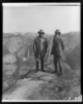 Theodore Roosevelt and John Muir on Glacier Point, 1903