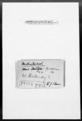 Thumbnail for Administrative Records > Art Dealers: Bernheimer-Zinckgraf