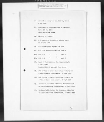 Thumbnail for Records Regarding Bank Investigations > Reichs - Kredit - Gesellschaft, Investigation Of: Report, Exhibits, And Annexes [2 Of 2]