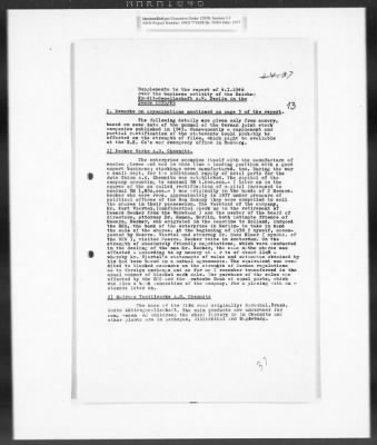 Thumbnail for Records Regarding Bank Investigations > Reichs - Kredit - Gesellschaft, Investigation Of: Report, Exhibits, And Annexes [2 Of 2]