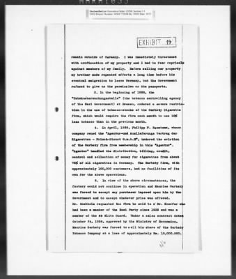 Thumbnail for Records Regarding Bank Investigations > Reichs - Kredit - Gesellschaft, Investigation Of: Report, Exhibits, And Annexes [2 Of 2]