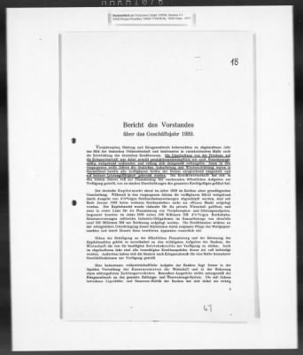 Thumbnail for Records Regarding Bank Investigations > Reichs - Kredit - Gesellschaft, Investigation Of: Report, Exhibits, And Annexes [2 Of 2]