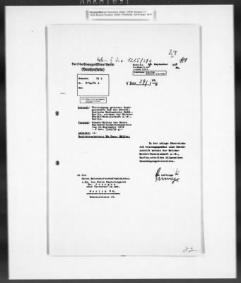 Thumbnail for Records Regarding Bank Investigations > Reichs - Kredit - Gesellschaft, Investigation Of: Report, Exhibits, And Annexes [2 Of 2]